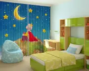 3D Starry sky 6 Blockout Photo Curtain Printing Curtains Drapes Fabric Window AU