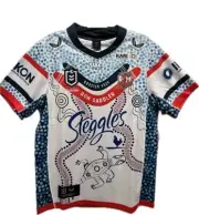 Sydney Roosters NRL 2024 Castore Indigenous Jersey Sizes S-7XL!
