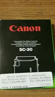 NOS Genuine Canon SC-30 Correctable typewriter ribbon