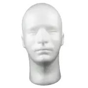 Man\\\\\\\'s Foam Hair Head Model for Toupee Headwear