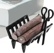 Wimnqie Wooden Storage Holder Decoration | Small Firewood Rack, Wood Holder | Fireplace Scene, Miniature Furniture For Living Room Fireplace Model