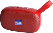 [Laser] Pocket Portable TWS Bluetooth Wireless Speaker with Built-in Mic, FM USB SD - Red