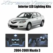 XtremeVision Interior LED for Mazda 3 MS3 2004-2009 (10 PCS) Cool White (for: Mazda)