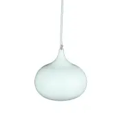 Mini Kirby Inverted Bowl Metal Pendant Light Lamp - White