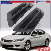 NEW FRONT BUMPER FOG LIGHT COVER SET FOR 2013-2015 HONDA ACCORD SEDAN 4 DOOR (for: Honda)
