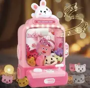 Claw Machine for Kids,Mini Rabbit Vending Machines with LED Lights & Music