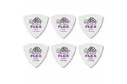 6 x Jim Dunlop Tortex Triangle FLEX 1.14MM Gauge Guitar Picks 456R