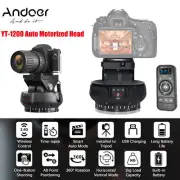 Andoer YT1200 Wireless Motorized Tilt Ballhead 2Axis 360° Adjustable Speed A9Q7