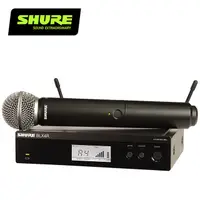 在飛比找PChome24h購物優惠-SHURE BLX24R / SM58 無線人聲系統-原廠公