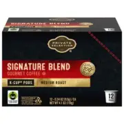 Private Selection Signature Blend Coffee K Cups Keurig 4.1 oz 12 ct