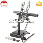 CNC Rearsets Footpeg For Aprilia RSV4 RSV4RF 1000 R Factory 2009-2016 2012 2014