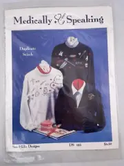 SUE HILLIS DESIGNS Medically Speaking DUPLICATE STITCH PATTERN LEAFLET DS125