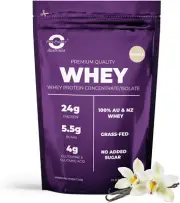 Pure Product Australia 100% Whey Protein Isolate & Concentrate VANILLA 2Kg