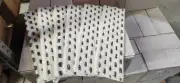 FLAT MOPS 24" Vel-Cro FRAN00866 IPC Eagle Hook Microfiber Mops PACK OF 6 MOPS