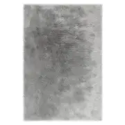 Zubuin Shaggy Plush Fluffy Rectangular Fur Rug- Grey