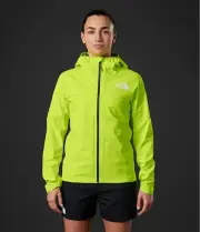THE NORTH FACE SUPERIOR RUN FUTURELIGHT ZIP JACKET SUMMIT YELLOW WOMEN'S SIZE S