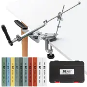 RUIXIN PRO RX-009 Professional Knife Sharpener with 10 Whetstones, 360° Rot