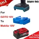 1X Adapter For OZITO 18V 20V Li-Ion Battery To Makita 18V Tools Adapter Only NEW