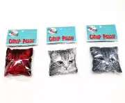 COUNT OF 3 GO CAT CATNIP PILLOW INTERACTIVE KITTEN CAT FUN
