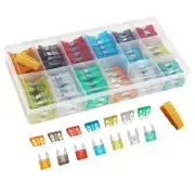 220pcs Car Truck Auto Blade Fuse Automobile Assortment Kit Box Set for Vehicles (for: Fiat)