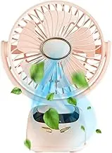 Clip Desk Fan | Small Clip Fan | Clip Fan for Bed, Fan with Clip, Portable, Aromatherapy Use, Digital Display Stroller Fan, Desktop, Bedroom, Outdoor, Bed Lippsy