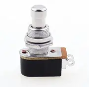 Soft Touch Push Button Stomp Foot Pedal Switch Electric Guitar Switch Off-Momentary ON