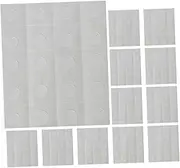 GRADENEVE Double Sided Tape Sheets for Balloons 25 Sheets of Adhesive Dots Non-Trace Round Stickers Dual Sided Adhesive Dots