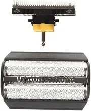31B BRAUN 5000/6000 Series Contour Flex XP Integral Shaver Foil & Cutter Head Replacement Combi Pack Black