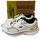 Skechers Go Run Consistent 2.0 Athletic Womens Sneakers White Silver sz 8.5 NEW