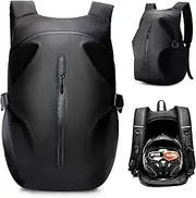Motorcycle Backpack ,Waterproof Helmet Backpack for Men,Motorcycle Accessories,Travel Backpack,Student School Bag