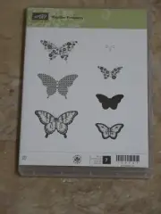 Stampin' Up! Stamp Set NEW Papillon Potpourri Butterfly Stamps +++