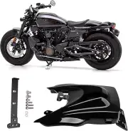 Motorcycle Rear Fender Mudguard Guard License Plate Holder For Sportster S