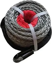 11mm*20m Synthetic Rope,ATV Winch Cable for Electric Winch, Plasma Rope,UHMWPE Rope Synthetic Rope for Winch Recovery Rope