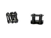 2 PCS 25H ENLACE MAESTRO DE CADENA SCOOTER DE 2 TIEMPOS CICLOMOTOR ATV 33 47 49