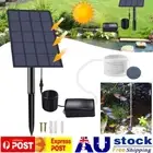 Solar Powered Air Pump Oxygenator Outdoor Garden Pond Fish Tank Aquarium Aerator