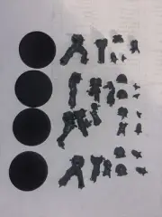 Warhammer 40k Chaos Space Marine Havoc Bodies X4