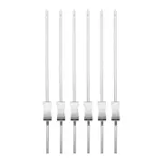 Grill Skewers with Handle,Stainless Steel BBQ Skewer Kabob Skewers for Meat5379