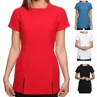 Kallista Beauty Tunic Hairdressing Spa Nail Salon Therapist Massage Top Uniform