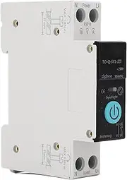 Din Rail Circuit Breaker, Smart Circuit Breaker, Timing Modes Wireless Phone Remote Control Switch Module for Household Appliances 90‑240V 40A (25A)