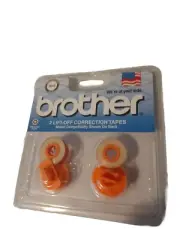 Brother 3010 Lift-Off Correction Tapes Typewriter Refills 2 Pack NEW NIP SEALED