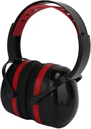 Nutriess Hearing Protection Ear Muffs Noise Reduction Adjustable Rotating Shell Comfort Fit for Travel Construction Sites
