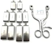 Cloward Self Retaining Retractor with Blunt Lateral Blades Set 11 pcs