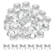 12.6mm LED Convex Lens, 50 Pack 45 Degree Beam PMMA Angle Acrylic LED