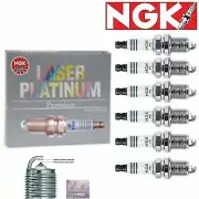 6 Pcs Laser Platinum Spark Plugs NGK 2009-2012 Audi Q5 3.2L V6 Kit Set Tune (for: Audi)