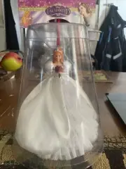 2007 Disney'Enchanted'Giselle Bride Wedding Gown Ball Tree Topper/Ornament Rare