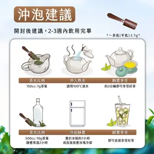 【茶曉得】心花開-風味茶葉綜合2入組 桂花烏龍/東方美人茶