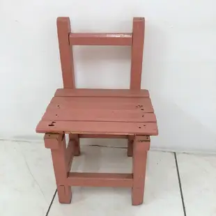 二手 小孩椅子 粉紅色 小椅子 木椅 兒童椅 學生椅 椅子 木製 可愛 日系 鄉村風