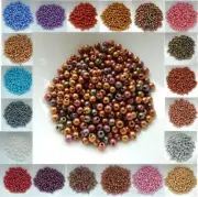 3mm Druk Rounds - Choose Color - (200 beads) Czech Glass
