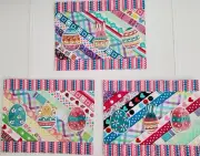 Handmade Greeting Cards -(set of 6) Easter Cards with Messages and Envelopes