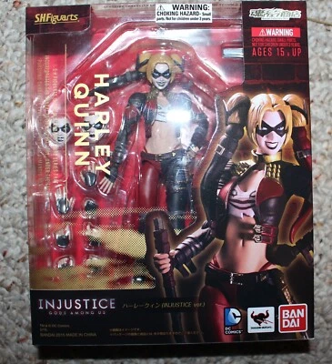 Injustice Gods Among Us Harley Quinn SHFiguarts Bandai Figure NEW Sealed
